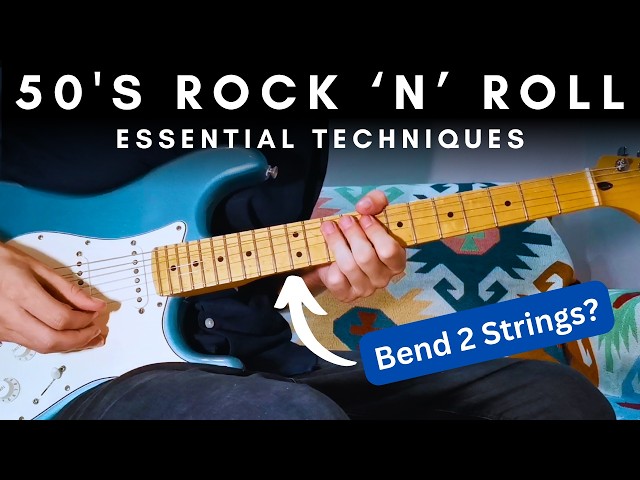 50's Rock 'n' Roll Guitar Tutorial (Chuck Berry, Buddy Holly, Hank Marvin etc)