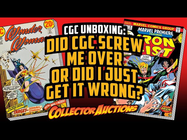 CGC Unboxing - Did CGC Screw Me or Did I Just Get It Wrong?