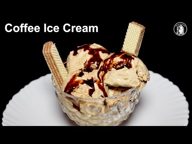 Coffee Ice cream Recipe - Eggless Coffee Ice cream - Easy Ice cream Recipe