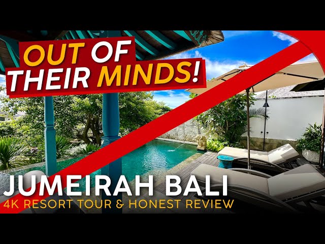 JUMEIRAH BALI 🚨 Bali, Indonesia 🇮🇩【4K Resort Tour & Review】They Are Out of Their Minds!