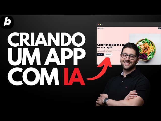 Crie APP sem Código com IA - Tutorial Bolt.new