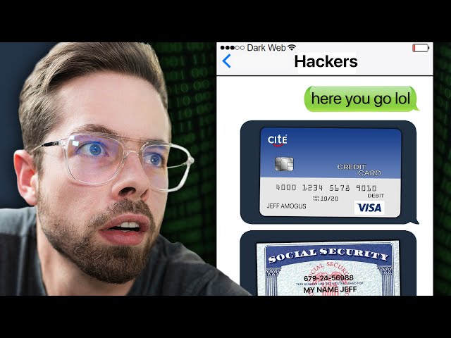 I Gave Dark Web Hackers My Info