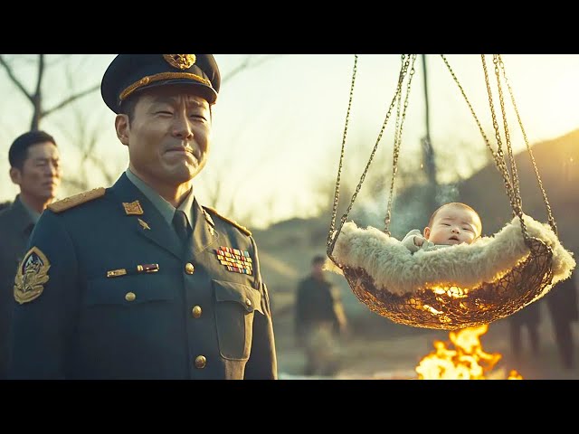 The Japanese soldiers were roasting a baby on the fire, just to force the beautiful agent to appear!