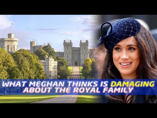 What Meghan thinks is damaging about the British royal family