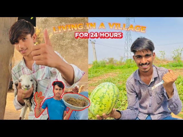 Living in a VILLAGE for 24 Hours