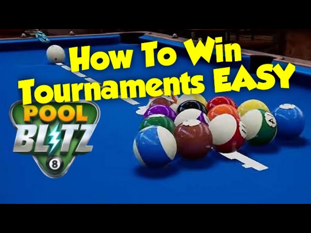 How To WIN Tournaments EASILY In POOL BLITZ 🎱 🏆 🙂