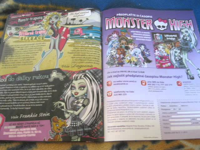 Časopis Monster High