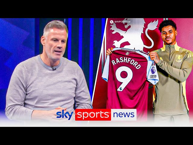 Jamie Carragher on how Marcus Rashford could be utilised at Aston Villa