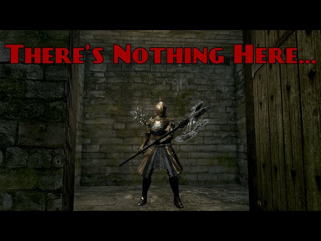 Unremarkable and Odd Places in Dark Souls