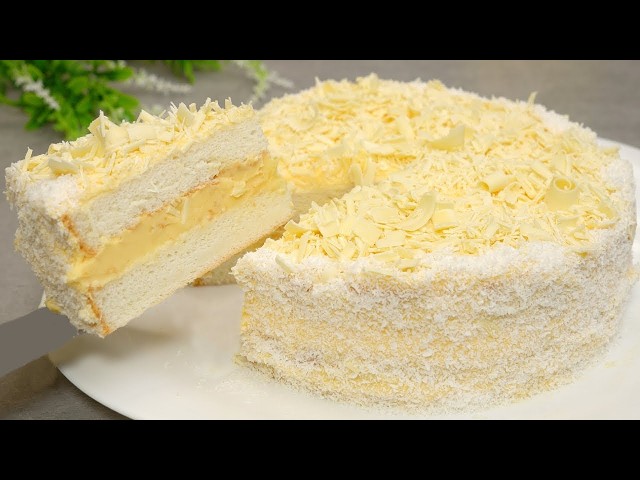 Cake in 5 minutes! Everyone is looking for this recipe! Cake that melts in your mouth! Angel cake