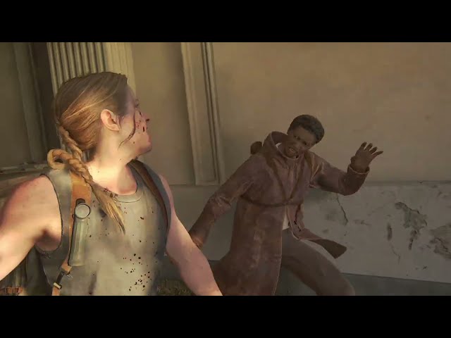 The Last of Us Part II PS5 60fps Abby Aggressively Muscle Mommy