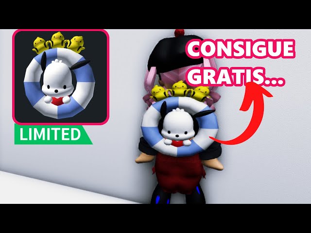 COMO CONSEGUIR MOCHILA POCHACCO  KITTY 15K TOCK  GRATIS ROBLOX HELLO KITTY CAFE FREE LIMITED