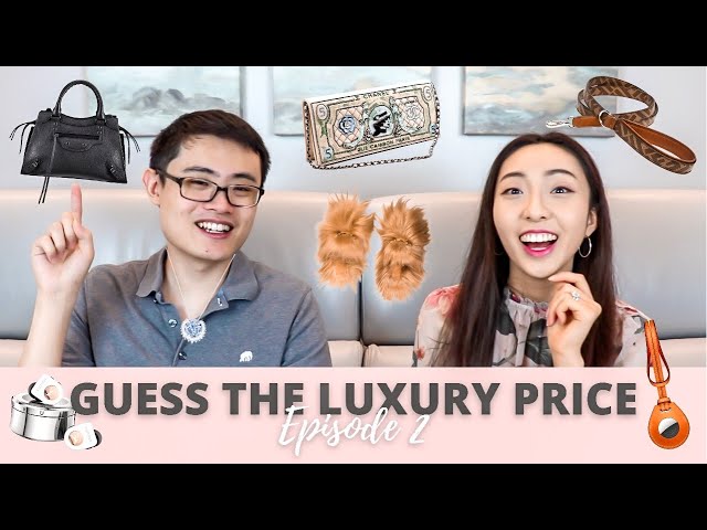 HUSBAND GETS HIS REVENGE...I HAVE TO GUESS THE PRICES OF LUXURY ITEMS NOW | Can I Beat His Score?