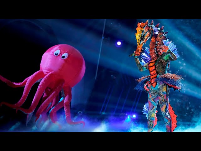 The Masked Singer 4   Seahorse sings My Heart Will Go On by Celine Dion   Group B Playoffs