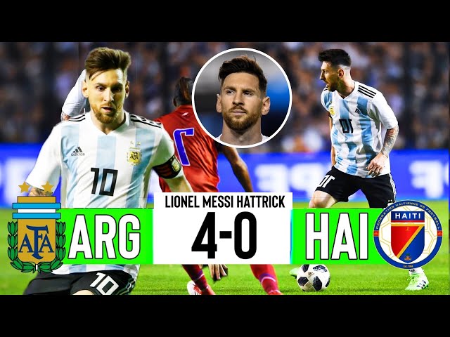 The Day Lionel Messi Scored Beautiful Hattrick For Argentina