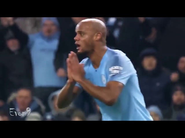 Kompany tackles Mo Salah - Yello Card