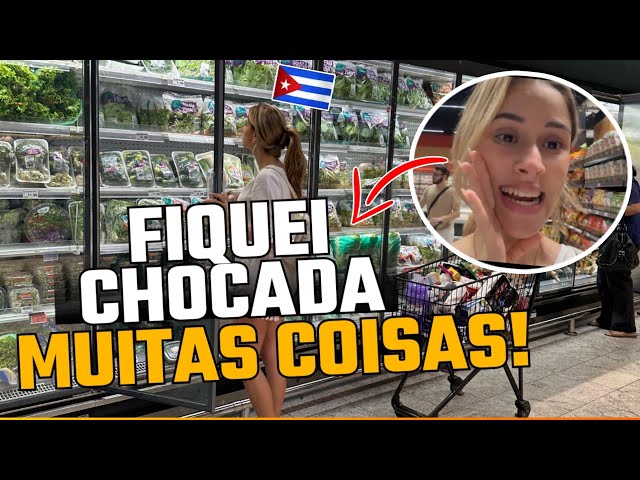 CUBANA FICA CHOCADA AO ENTRAR NUM MERCADO EM SÃO PAULO