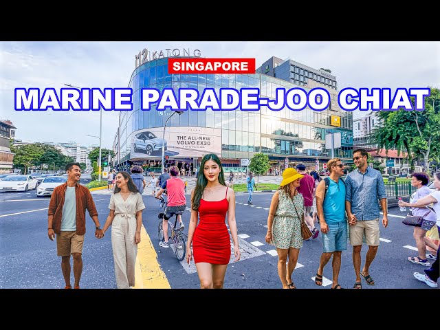 City Tour Of Singapore | Marine Parade | Katong | Joo Chiat 🇸🇬🏡🍭