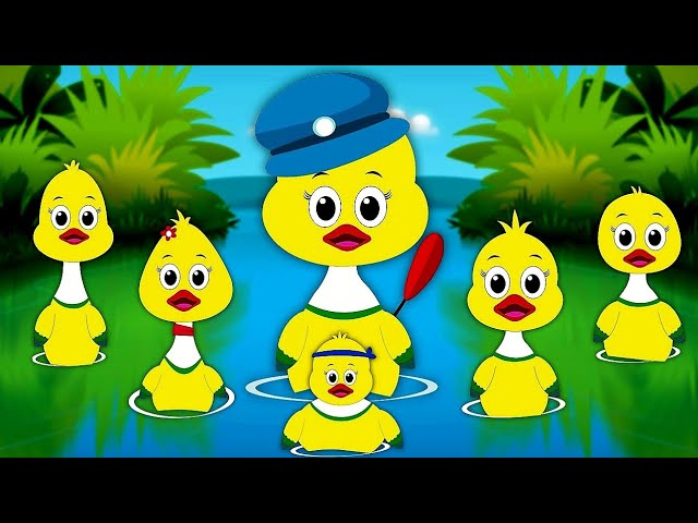 6 Little Ducks, 6 Chota Battack, 6 Little Ducks New Story in Hindi 3D