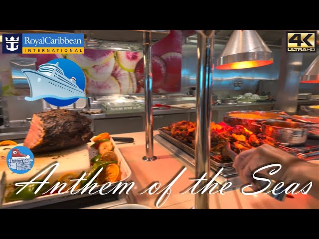 [4K] Cruise Ship Tour | Royal Caribbean, Anthem of the Seas - Complete Dining Guide