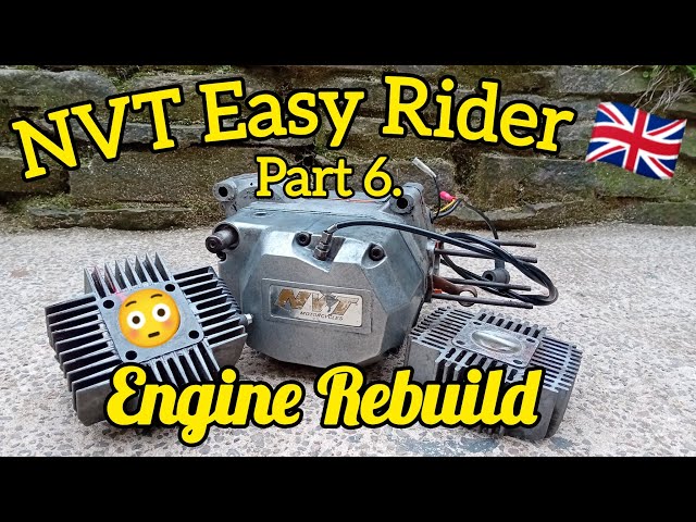 1977 NVT Easy Rider Moped 🇬🇧 part 6. Engine rebuild!