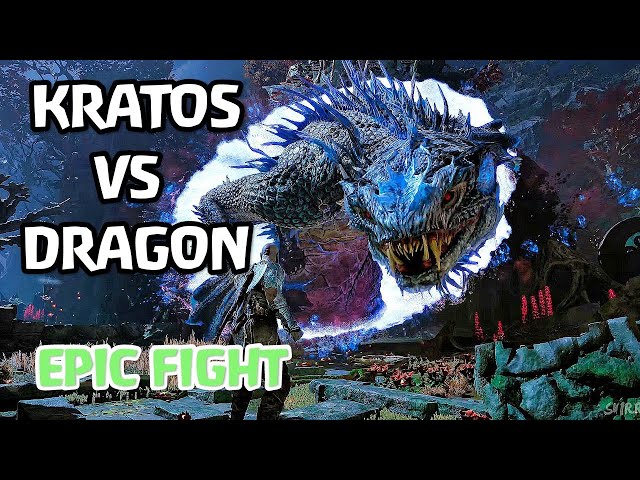 God of War Ragnarok: Kratos slays Nidhogg! Epic Dragon Fight & Freya's Liberation