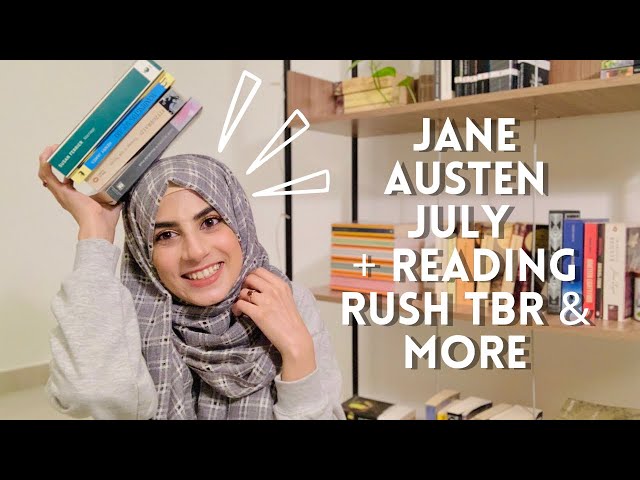 reading Jane Austen, experimenting in the kitchen & Reading Rush TBR | self isolation reading vlog 6