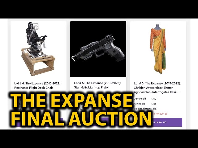 The Expanse Final Auction is Live... So lets go Live!