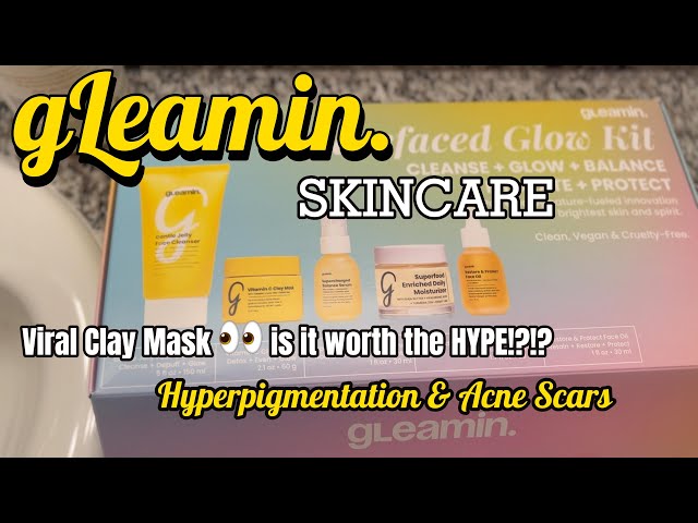 @Gleamin #Viral Face Mask #review! Is it worth the hype ? #skincare #beauty