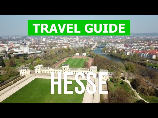 Hesse, Germany | City of Frankfurt, Wiesbaden, Kassel, Darmstadt | Drone 4k video | Hesse cities