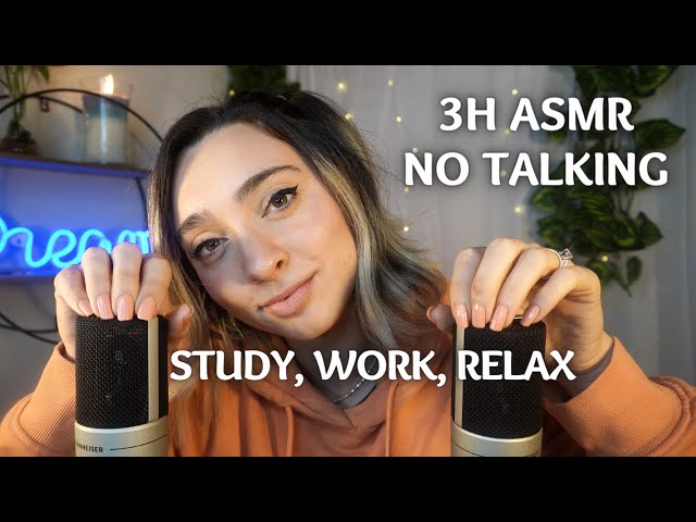 3 HOURS ASMR NO TALKING ASMR FOR STUDY, WORK OR SLEEP