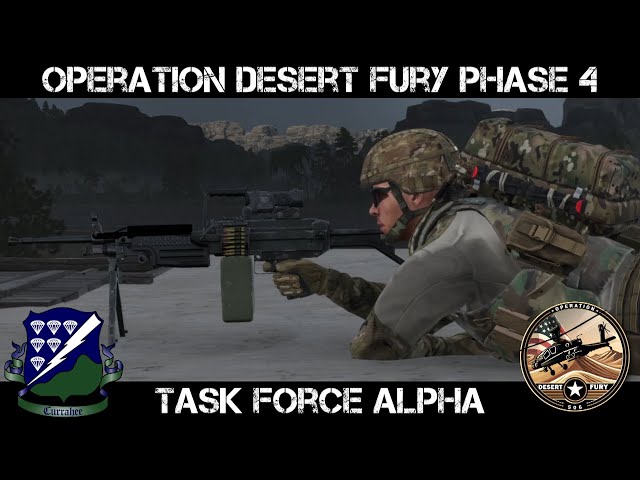 ARMA Reforger Milsim - Op Desert Fury P4 - TF Alpha