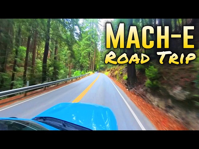 Mach-E EV Road Trip to SF! Bonus: Google HQ, a scenic drive, & Electrify America tour!