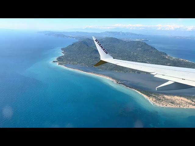 Landing at Corfu Airport (CFU) - FR1679 - 20/4/24