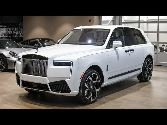 NEW 2025 Rolls-Royce Black Badge Cullinan - Walkaround in 4k