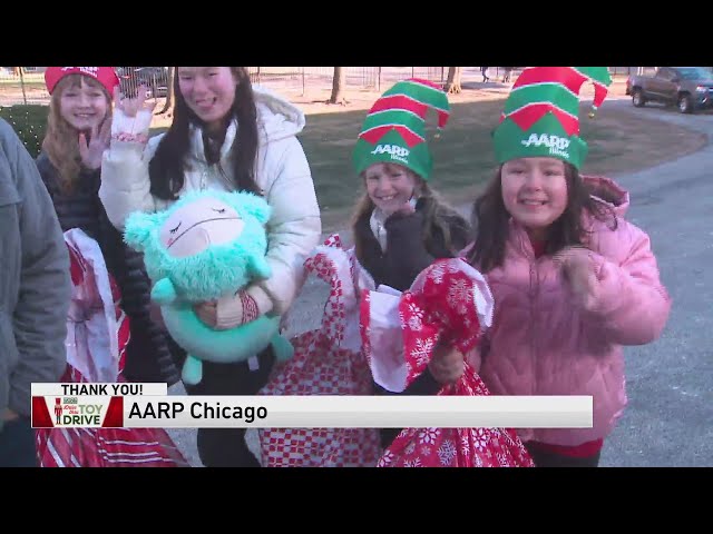 AARP at 2024 WGN Toy Drive