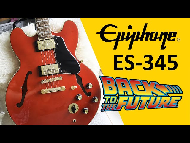 Epiphone ES-345 | The Marty McFly Back to the Future Guitar | #backtothefuture #2024