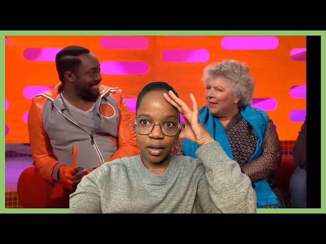 MIRIAM MARGOLYES AND WILL.I.AM| THE GRAHAM NORTON SHOW| REACTION