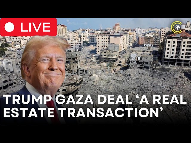 LIVE | "No People There" With 'US Investment' Trump Plans 'Real Estate Deal' in Gaza | CLRCUT