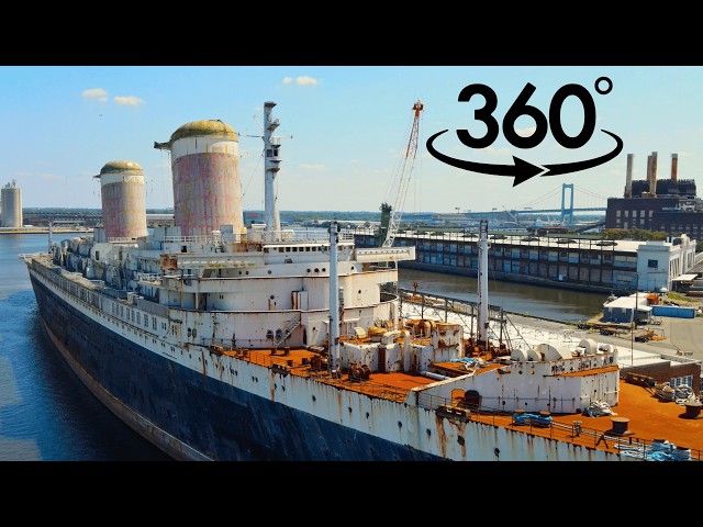 SS United States VR Tour 2024 - 4K 360° 3D Video