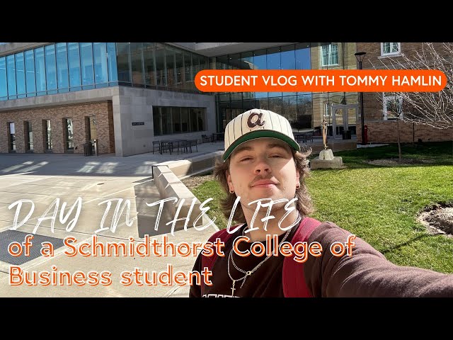 College Student Vlog | Day in the life of BGSU student Tommy Hamlin