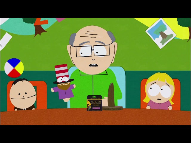 Mr. Garrison enseña a usar condon