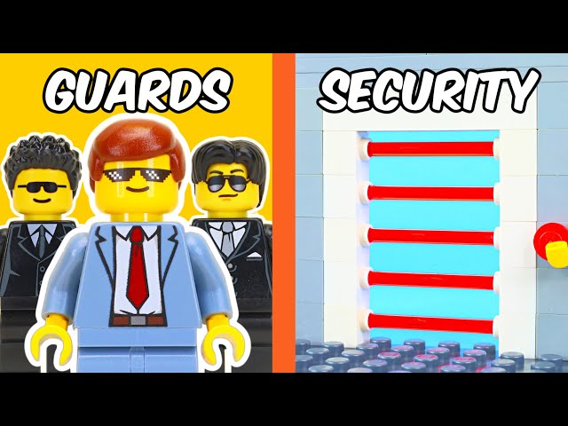 I protected a LEGO PRESIDENT...