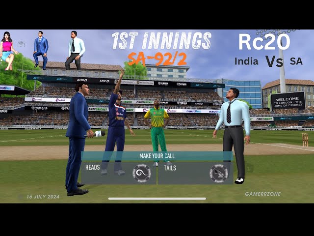 Rc20 Mobile | 1st Innings | india Vs south africa