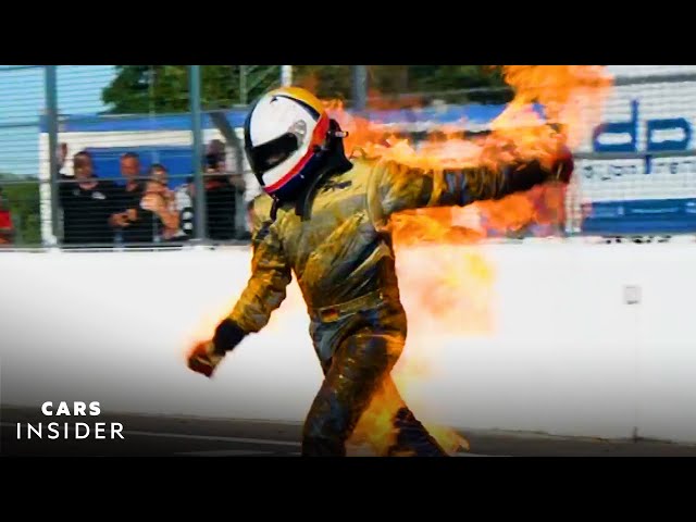 How Race-Car Drivers Survive 1,800-Degree Fires