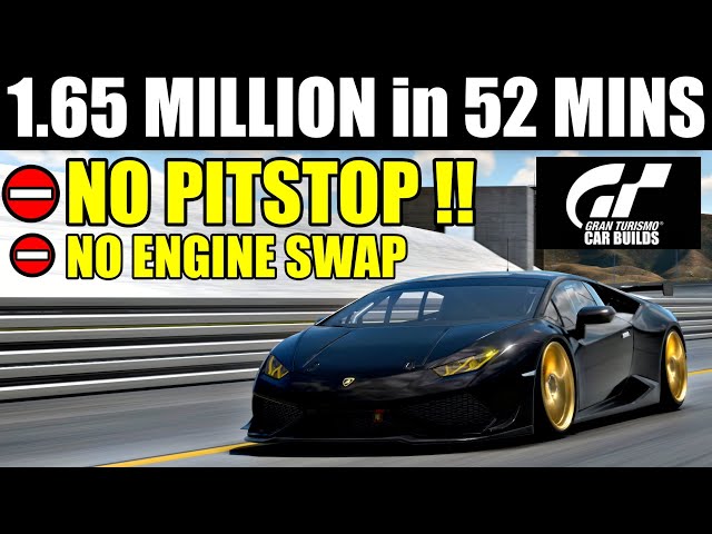 Easy Money Method GT7 | Lamborghini Huracan Tune | New update 1.55 | Gran Turismo 7 Money Grind