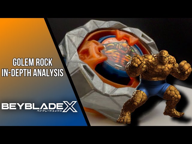 This TANK Will BURST Your Competition! - Golem Rock Review and Unboxing in Beyblade X