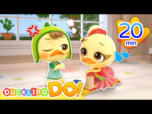 ❤️‍🩹🥹Sorry and Thank you song💝😆 + More✨| Nursery Rhymes & Kids Song | Duck Video For Babies