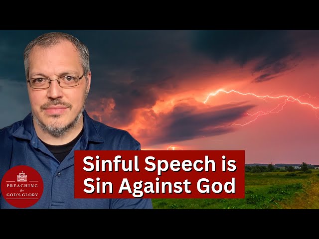 Sinful Speech is Sin against God | Charles Spurgeon, John MacArthur in full sermon, Bible Study