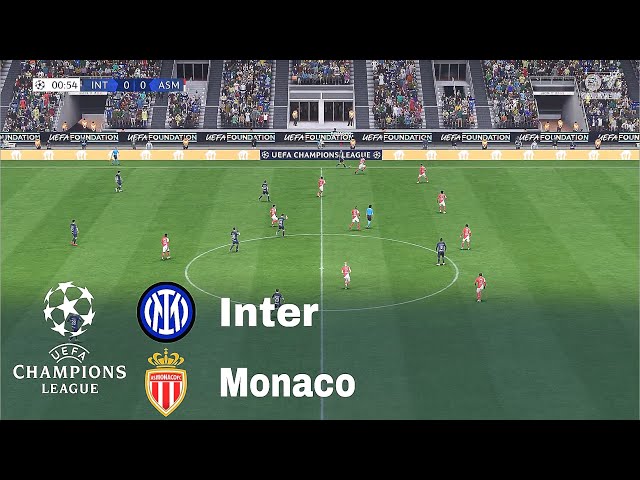 INTER MILAN vs MONACO / UEFA CHAMPIONS LEAGUE 2024/25